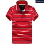 ralph lauren badges t-shirt ecussons rayure rouge